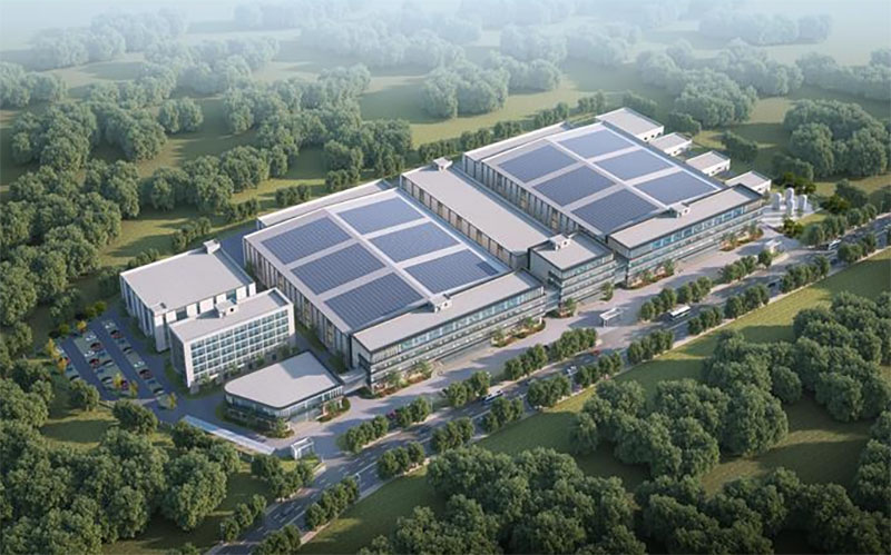 云和首條晶圓產(chǎn)線主廠房封頂，百億級(jí)“芯”引擎全面加速！